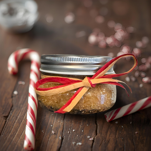 Sugar Scrub with Peppermint Essential Oil